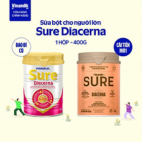 Sữa bột Dành Cho Người Tiểu Đường Vinamilk Sure Diecerna - 400g