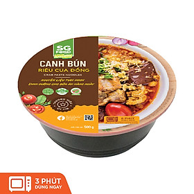 [Chỉ Giao HCM] - Bún Riêu Cua Đồng SG Food Tô 500g