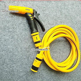 Mua 5m 10m 15m 20m Bộ vòi dây tưới cây đa năng - Bộ ống dây nước xịt rửa gia đình sân vườn INGCO