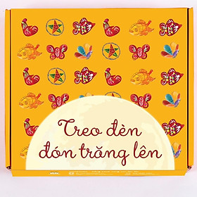 Hộp quà sách Trung Thu 2 cuốn Treo Đèn Đón Trăng Lên và Đủng Đỉnh Trăng Đi Bìa cứng