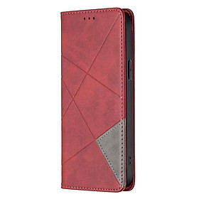 Ốp điện thoại nắp lật kèm ngăn đựng thẻ phối màu tương phản cho Apple iPhone 13 Pro Max 13 Mini