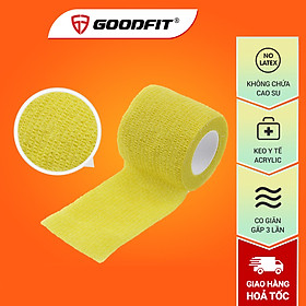 Hình ảnh Băng thể thao đàn hồi GoodFit Gotape GT02 thành phần không chứa cao su, không gây dị ứng, dùng được cho vết thương hở, y tế