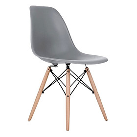 Ghế Nhựa Chân Gỗ Eames