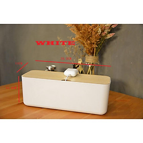 Mua Hộp Đựng Ổ Cắm Điện  dây điện  sạc cáp an toàn đảm bảo bằng nhựa ABS chống cháy nổ