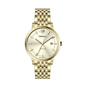 ĐỒNG HỒ TOPHILL TA038L.S2952 Đồng hồ nữ dây và vỏ thép không gỉ 316L, máy pin, kính sapphire