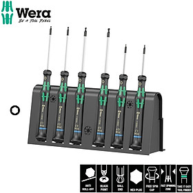 Mua Bộ tua vít điện tử 6 cái lục giác 2052/6 Hexagon  kèm giá treo Wera 05118156001