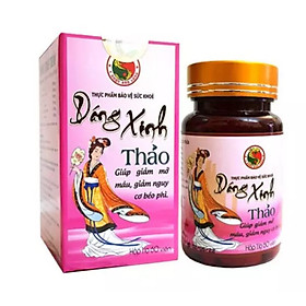 Viên uống Dáng Xinh Thảo Y dược Bảo Long - Giảm béo phì bụng to, gan nhiễm mỡ, máu nhiễm mỡ, hỗ trợ giảm cân hiệu - Hàng Chính Hãng