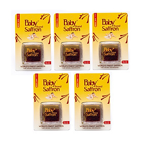 Combo 5G BABY SAFFRON CAO CẤP LOẠI 1 Nhuỵ Hoa Nghệ Tây - Baby Saffron Ấn Độ