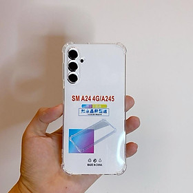 Ốp lưng cho SS A24 - Nhựa dẻo - Trong suốt- Chống sốc - Bảo vệ điện thoại