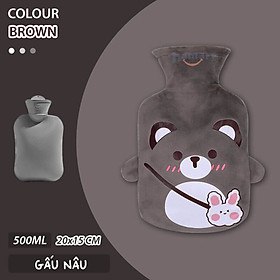 Túi Chườm Giữ Nhiệt Giảm Đau Bụng Kinh Hamart Chườm Nóng Ấm Cơ Thể Chườm Lạnh Hạ Sốt 2 Lớp Bông