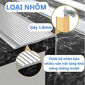 Miếng dán cầu thang bậc thềm chống trượt hình chữ L bám dính chống thấm nước ma sát lớn Legaxi