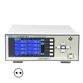 5in Multi-channel Temperature Recorder 8-Channel Temperature Tester Built-in 8G Memory 3 Display Mode History Query
