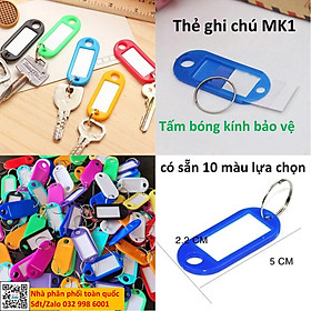 combo 100 thẻ ghi chú chìa khóa