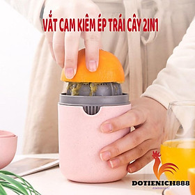Mua Dụng cụ vắt nước cam ép nước trái cây 2in1 tiện lợi chất liệu nhựa lúa mạch an toàn