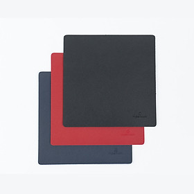 Mua Lót chuột 20x20cm chất liệu giả da PU HyperWork Mousepad - Hàng Chính Hãng