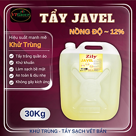 Nước tẩy Javel - CAN 30KG (THƯỜNG, ĐẬM ĐẶC)
