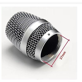 Mua Chụp micro đa năng mạ INOX chống gỉ sét   dùng cho các dòng micro shure ugx BTE KTV....các dòng micro phổ thông khác