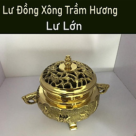 Lư Đồng đốt Trầm Hương - Cực sang