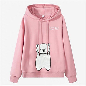 Áo hoodies form to y hình có mũ siêu xinh chất nỉ thời trang mới KB FASHION