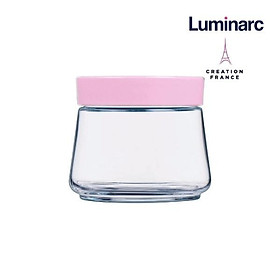Combo 3 hũ thủy tinh Luminarc Swing nắp hồng 500ML