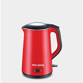 Mua Ấm đun nước cao cấp Điện Quang ĐQ EKT09 1515 R KW (1500W  1.5L  inox 304  vỏ 2 lớp  có chức năng giữ ấm  màu đỏ)