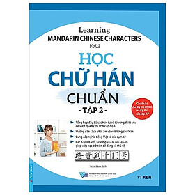 Học chữ hán chuẩn - tập 2