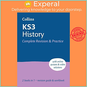 Sách - KS3 History All-in-One Complete Revision and Practice - Ideal for Years 7, by Collins KS3 (UK edition, paperback)