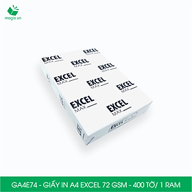 Giấy in đơn hàng A4 Excel 72 gsm - Giấy photo A4 giấy in văn phòng