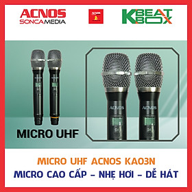 Mua Micro không dây UHF ACNOS KA03N (Micro rời - 1 cặp)  HÀNG CHÍNH HÃNG 