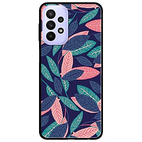 Ốp lưng dành cho Samsung A23 4G - A53 5G - A73 mẫu Lá Hồng Xanh