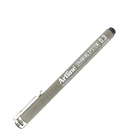 Hình ảnh Bút Vẽ Kỹ Thuật 0.3 mm - Artline EK-233-BK - Màu Đen