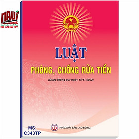 Luật Phòng chống rửa tiền 2022