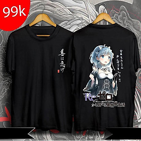 Áo Rem Ram - áoin hình Re:zero được yêu thích, cực đẹp cực ngầu giá tận xưởng /gia tốt nhất
