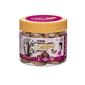 Hạt Điều Vỏ Lụa Rang Muối Hộp 250gr