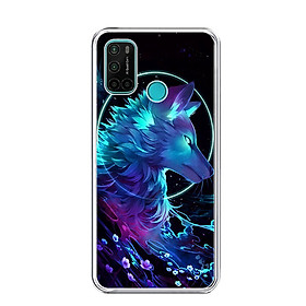 Ốp lưng dẻo cho điện thoại VSMART JOY 4 - 0485 Wolf - Hàng Chính Hãng