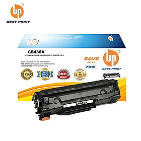 Mua Hộp mực in BEST PRINT CB436A dùng cho máy in HP Laserjet P1505 Seri  M1120 MFP  M1522NF MFP - HÀNG CHÍNH HÃNG