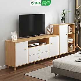 Mua Kệ Tivi Phòng Khách IGA Hiện Đại Dễ Dàng Kết Hợp Với Ghế Sofa và Bàn Trà - GP142