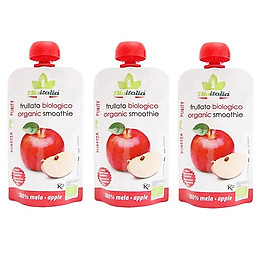Sinh tố táo hữu cơ Bioitalia (120g) - Lốc 3 hộp