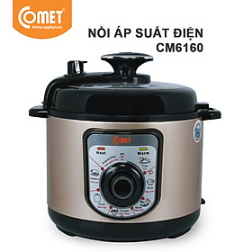 Mua Nồi áp suất điện đa năng 5L Comet CM6160C (1000W) - Hàng Chính Hãng