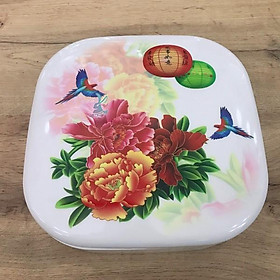 Mua Hộp mứt TẾT nhựa melamine xinh xắn kiểu lục giác  vuông  mứt xoay