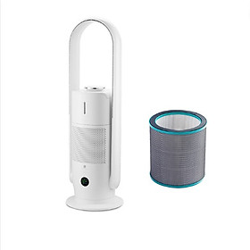 Mua Combo Máy Lọc Không Khí Bù Ẩm ULTTY SKJ - CR022 Dạng Quạt  Khử Khuẩn Bằng Tia UV + Màng lọc HEPA H14 Nano Phân Tử Bạc - Hàng Chính Hãng