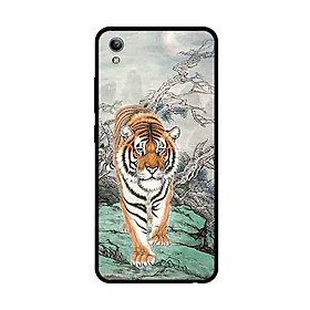 Ốp Lưng Dành Cho Vivo Y91C mẫu Nền Hổ mẫu 3 - Hàng Chính Hãng