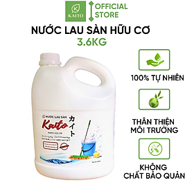 Nước Lau Sàn Nano Hữu Cơ KAITO VIỆT NAM - Hương Quế - 3,6kg