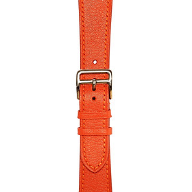 Mua Dây đeo đồng hồ 22-18 MM chính hãng HANHSON SP000599 ALRAN Đỏ Cam cho Apple Watch