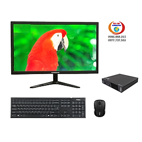 Mua Bộ PC để bàn nhỏ gọn ThinkCentre LENOVO ( Core i7 - 4770 / Ram 8GB / SSd 240GB ) Và màn hình 24 inch Chuyên dùng học tập - làm việc- Hàng Chính Hãng