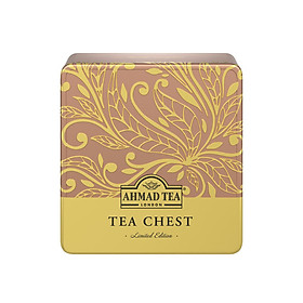 [LIMITED EDITION] TRÀ AHMAD ANH QUỐC - BỘ SƯU TẬP 4 VỊ (80g) hộp sắt vuông - Tea Chest Four