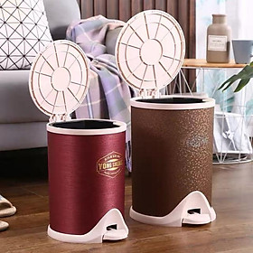 Mua Thùng rác nhựa hoa văn 2 cỡ mẫu
