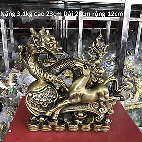 Mua Tượng Long mã bằng đồng cao cấp MS1500