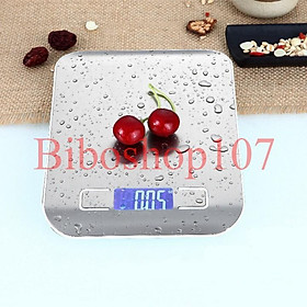 Mua Cân điện tử mặt inox cao cấp dùng cho nhà bếp 5kg/1g