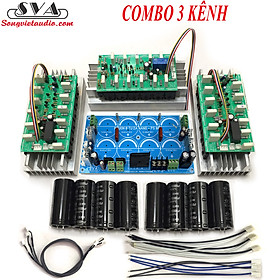 COMBO 3 KÊNH (CÔNG SUẤT 12 SÒ ROLE) + MẠCH NGUỒN 8 TỤ ĐA NĂNG